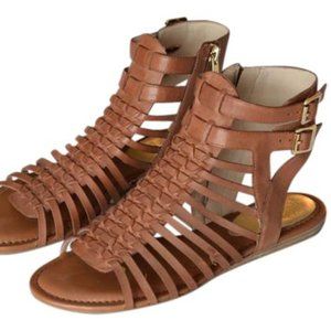Vince Camuto Kensil Leather Gladiator Sandals 7.5